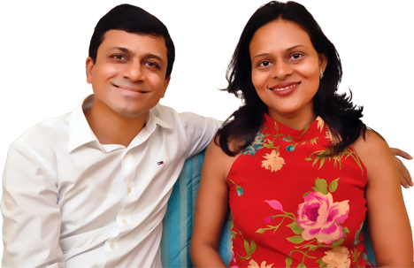 Dr. Bhawisha şi Shachindra Joshi